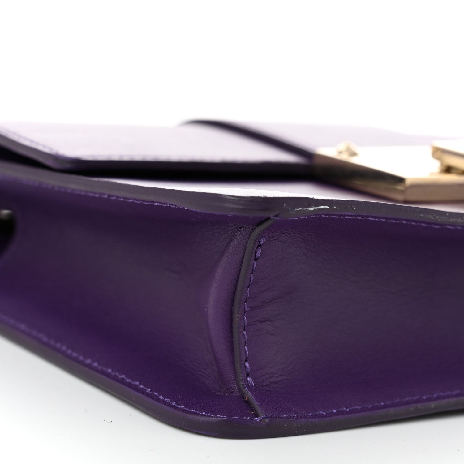 Jimmy Choo Smooth Calfskin Rebel Crossbody Bag Purple 8 of 12