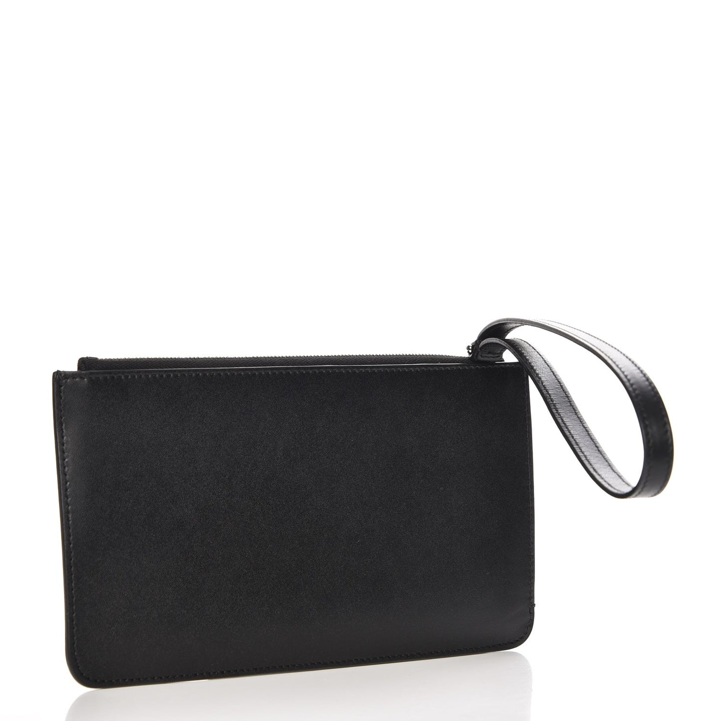 Vitello Liberty Studded Zip Pouch Black Multicolor