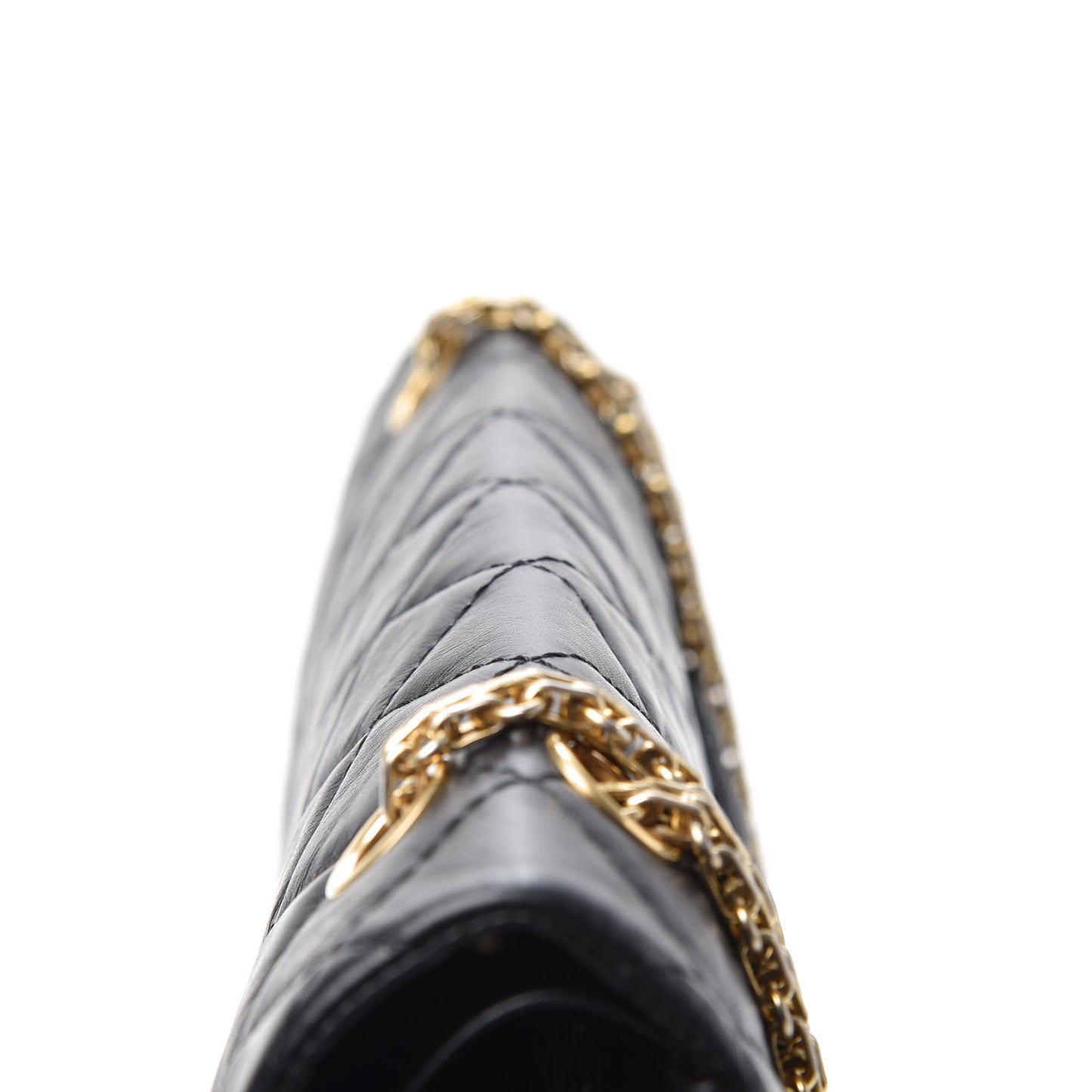 Aged Calfskin Quilted 2.55 Reissue 226 Flap Black