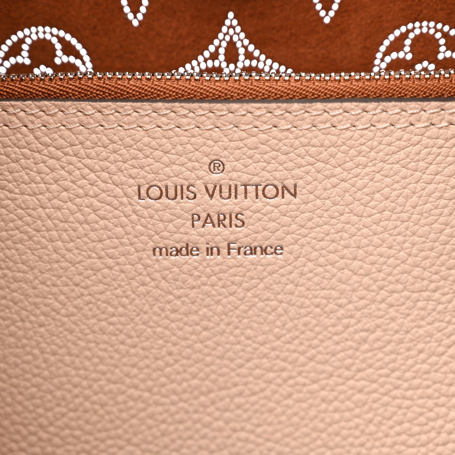 Louis Vuitton Mahina Carmel Hobo Creme 5 of 10