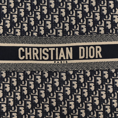 Christian Dior Oblique Large Book Tote Blue Multicolor 7 of 12