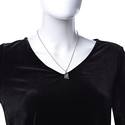 Gucci Sterling Silver GucciGhost Pendant Necklace 2 of 6