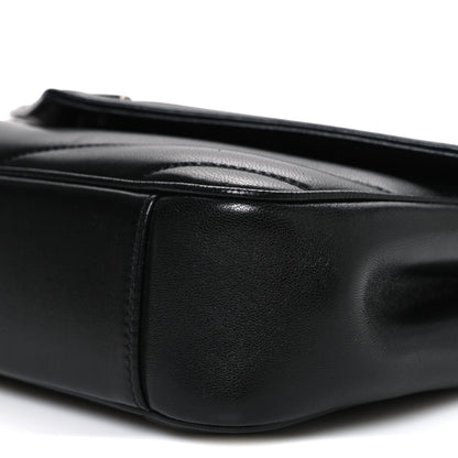 Saint Laurent Lambskin Chevron Quilted Small LouLou Black 11 of 11