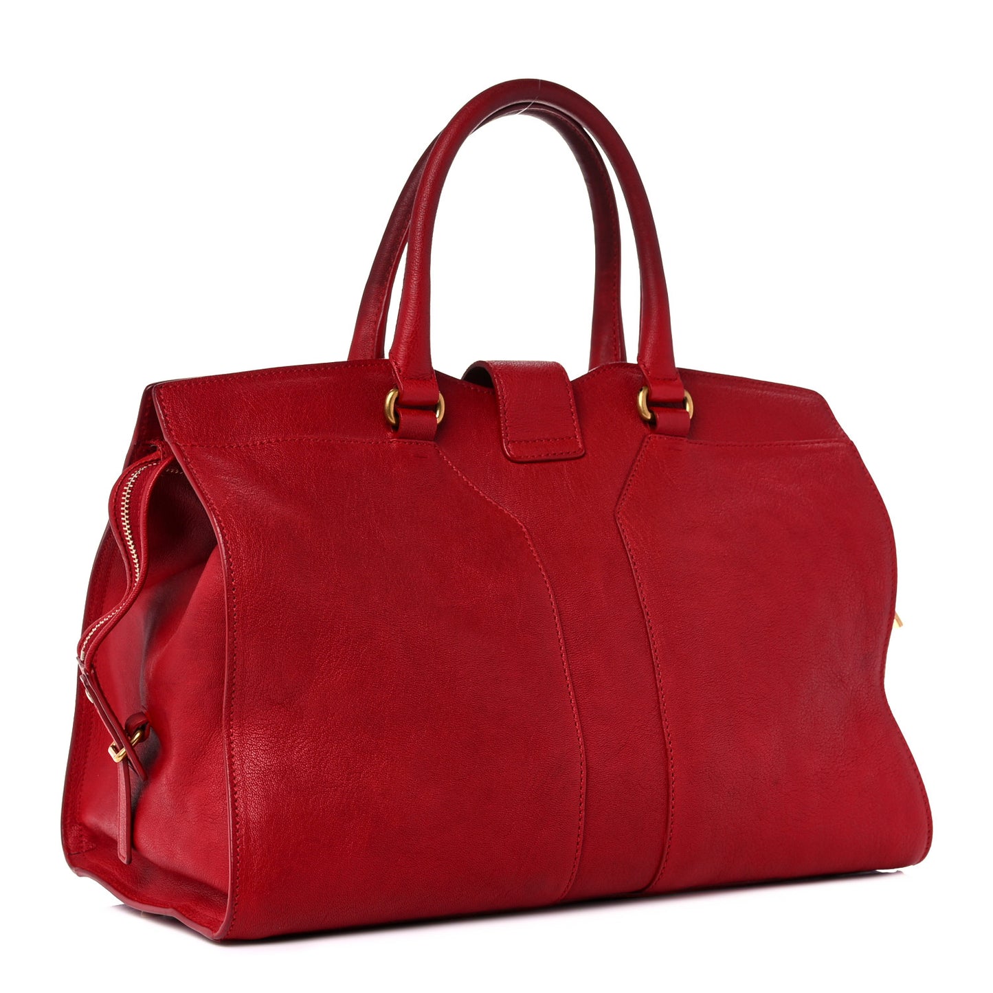 Sheepskin Medium Cabas ChYc Red