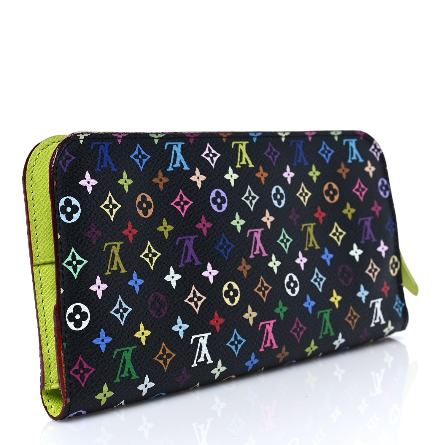Louis Vuitton Monogram Multicolor Insolite Wallet Black Pistache 3 of 7