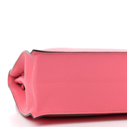 Hermes Evercolor Kelly Danse II Belt Bag Rose Azalee 5 of 8