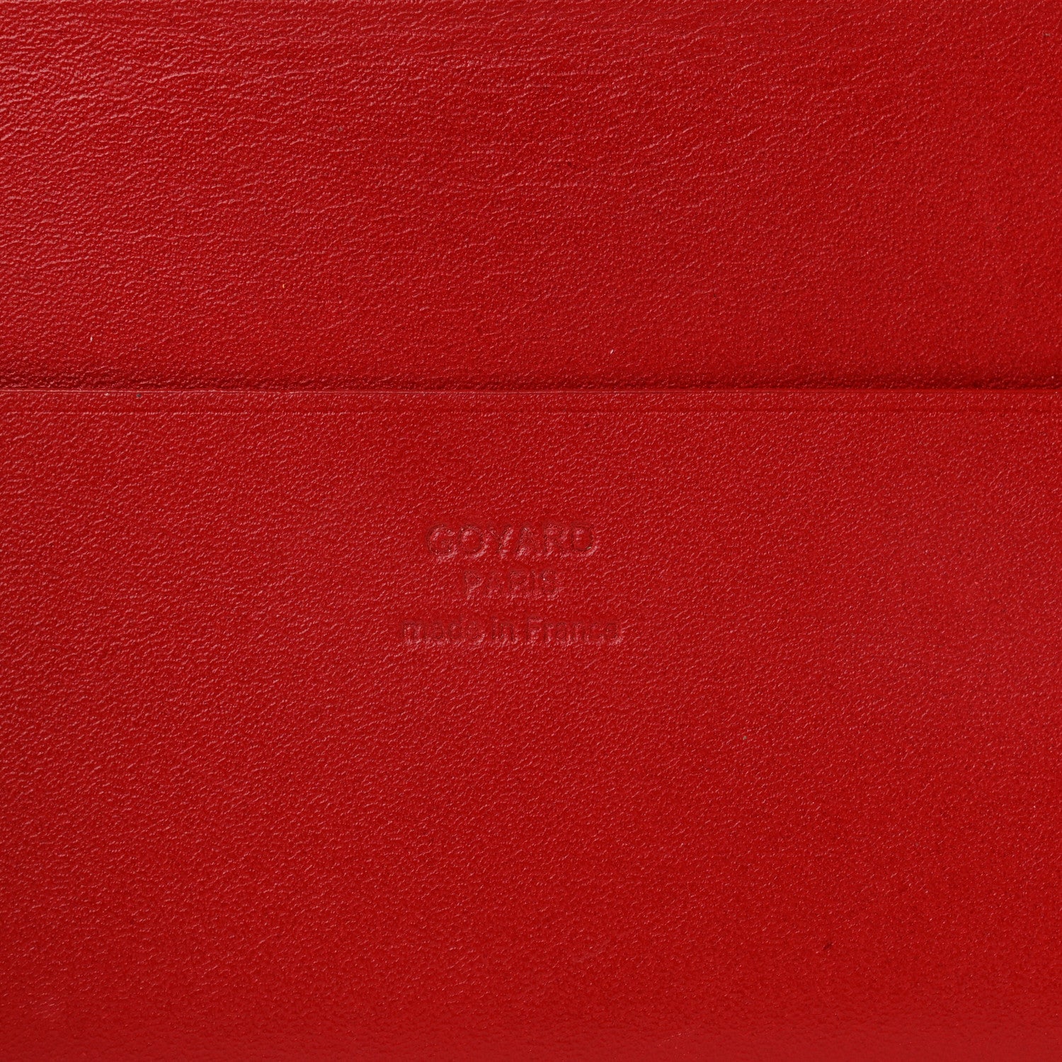 Goyard Goyardine Long Bi-Fold Wallet Red 6 of 8