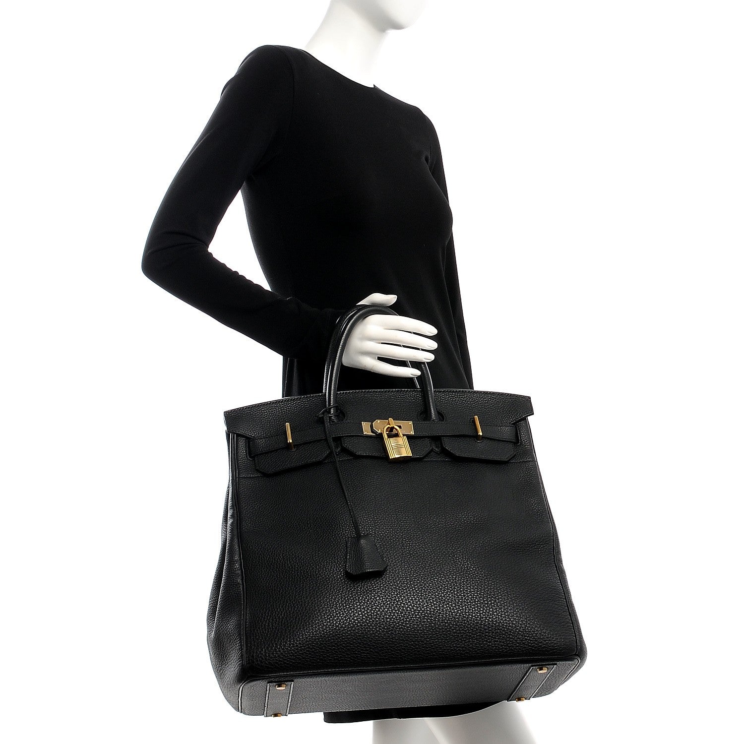 Hermes Togo HAC Birkin 40 Black 2 of 30
