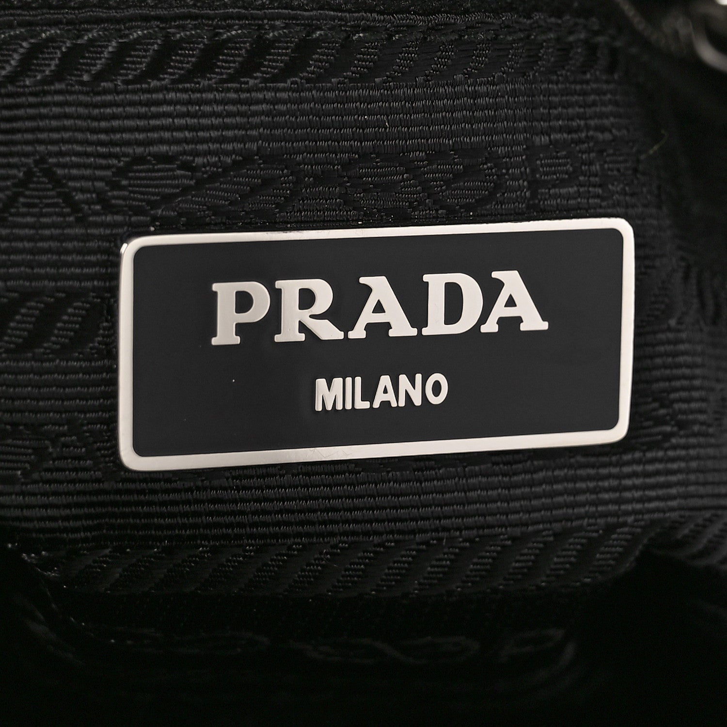 Prada Nylon Tessuto Impuntu Quilted Backpack Black 6 of 8