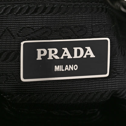 Prada Nylon Tessuto Impuntu Quilted Backpack Black 6 of 8