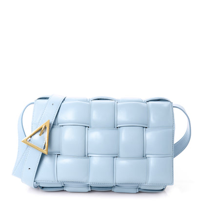 Bottega Veneta Nappa Maxi Intreccio Padded Cassette Crossbody Bag Ice 1 of 11