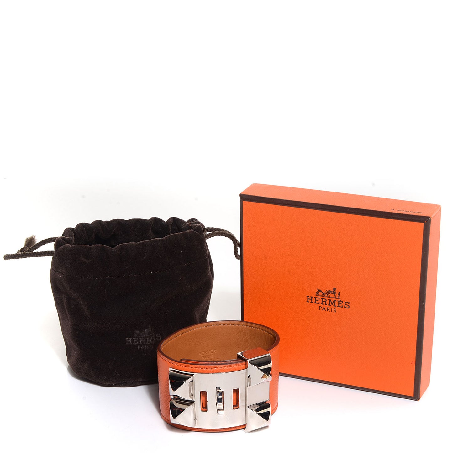 Swift Collier de Chien CDC Bracelet Large Orange