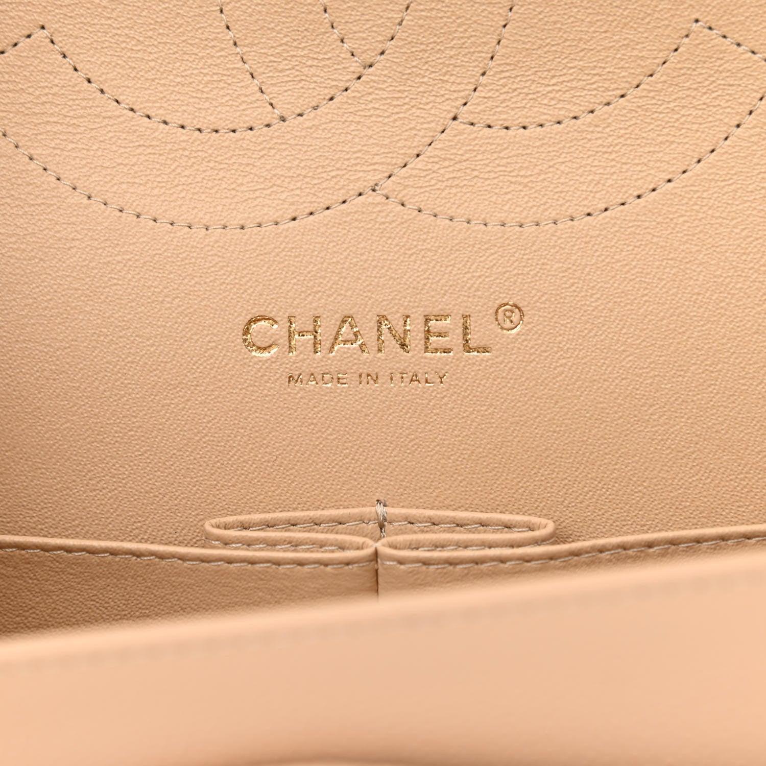 Chanel Caviar Quilted Jumbo Double Flap Beige 6 of 11