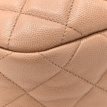 Chanel Caviar Quilted Small Single Flap Beige 11 of 11