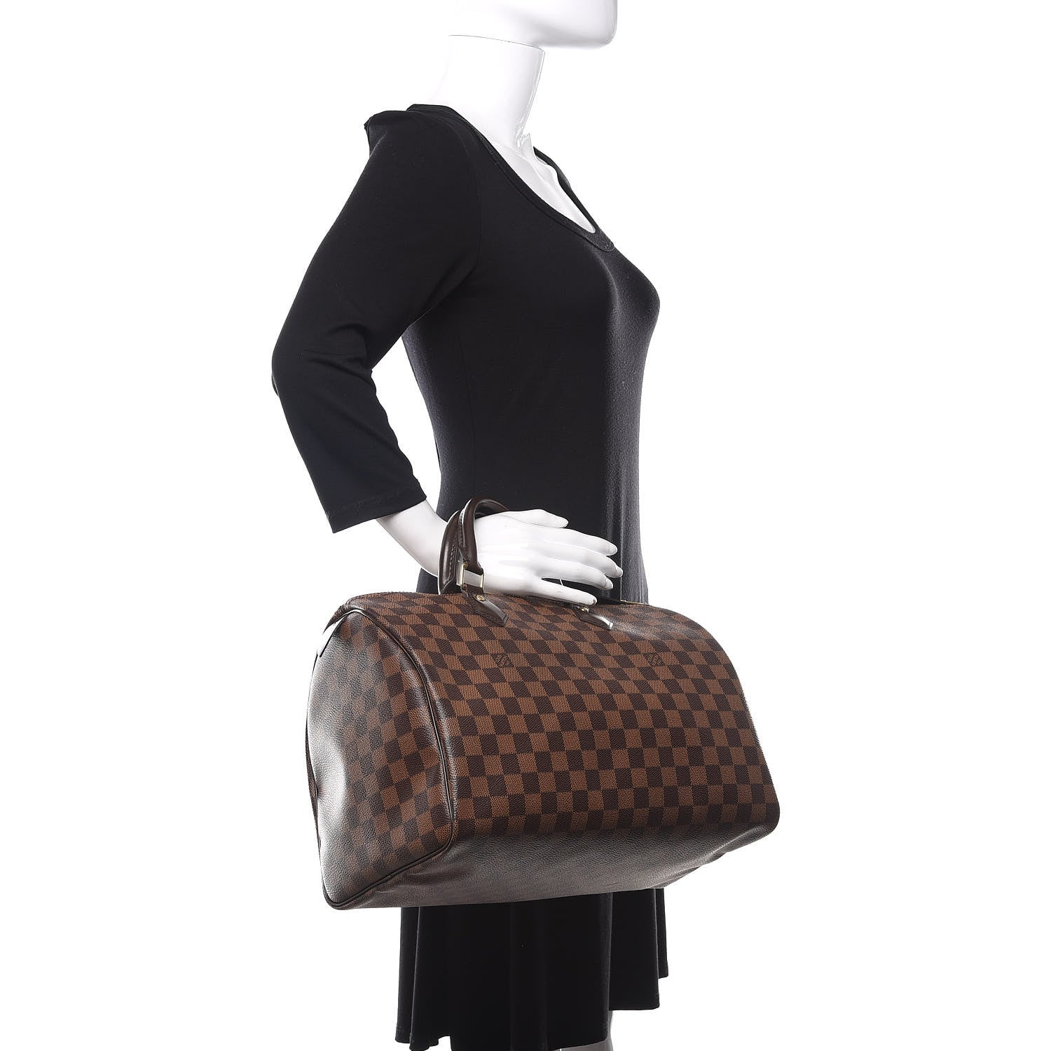 Louis Vuitton Damier Ebene Speedy 35 2 of 11