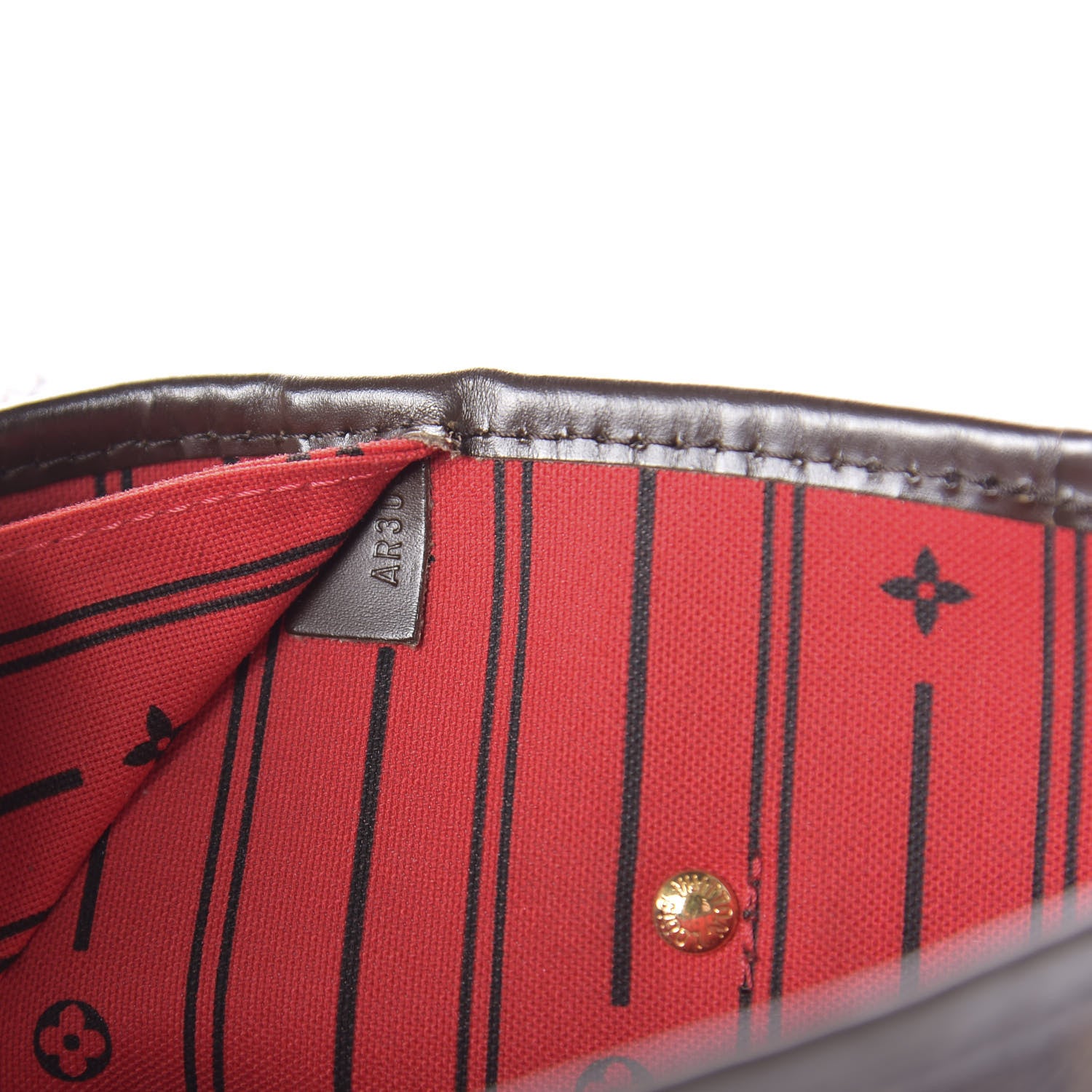 Louis Vuitton Damier Ebene Neverfull MM 9 of 10
