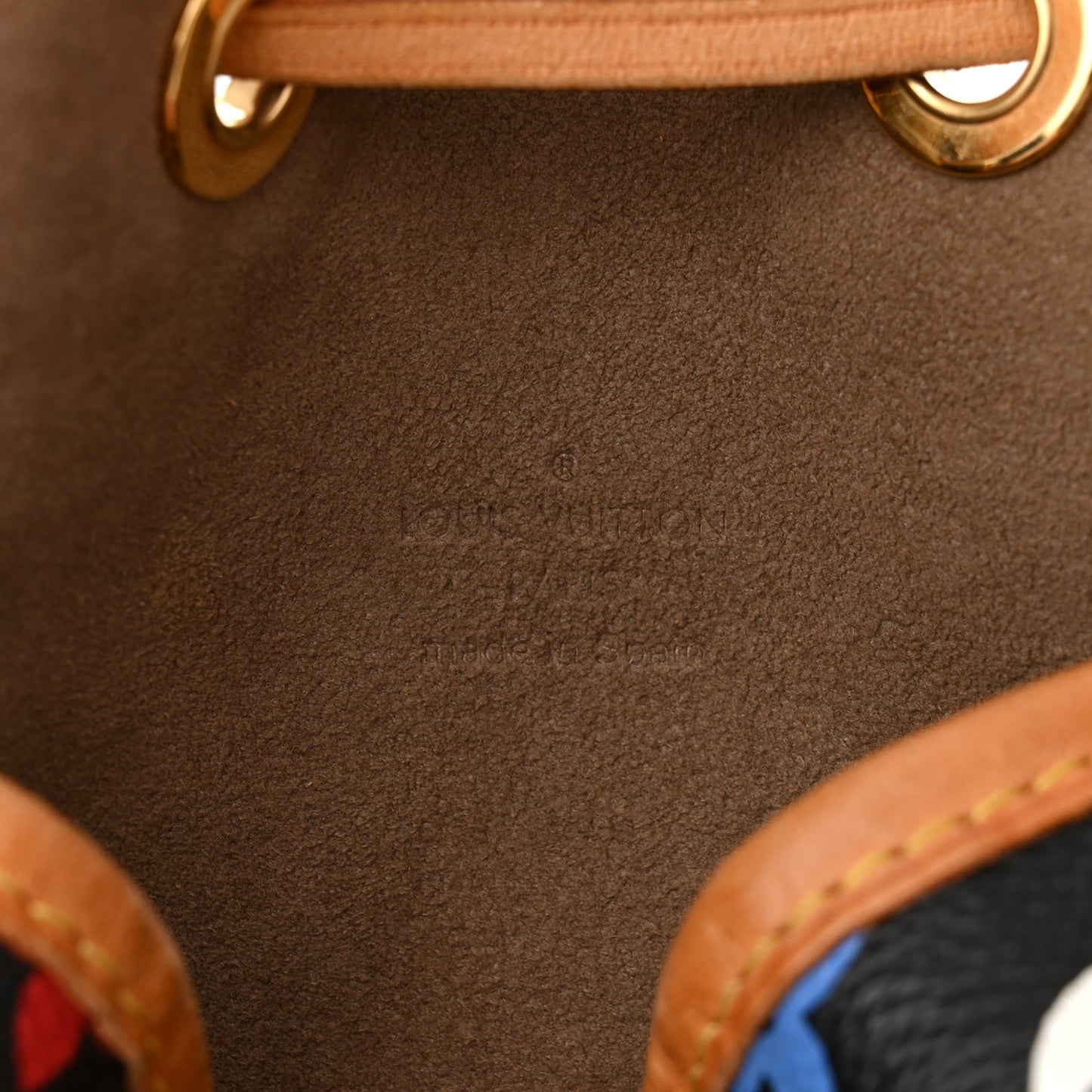 Monogram Multicolor Petit Noe Black