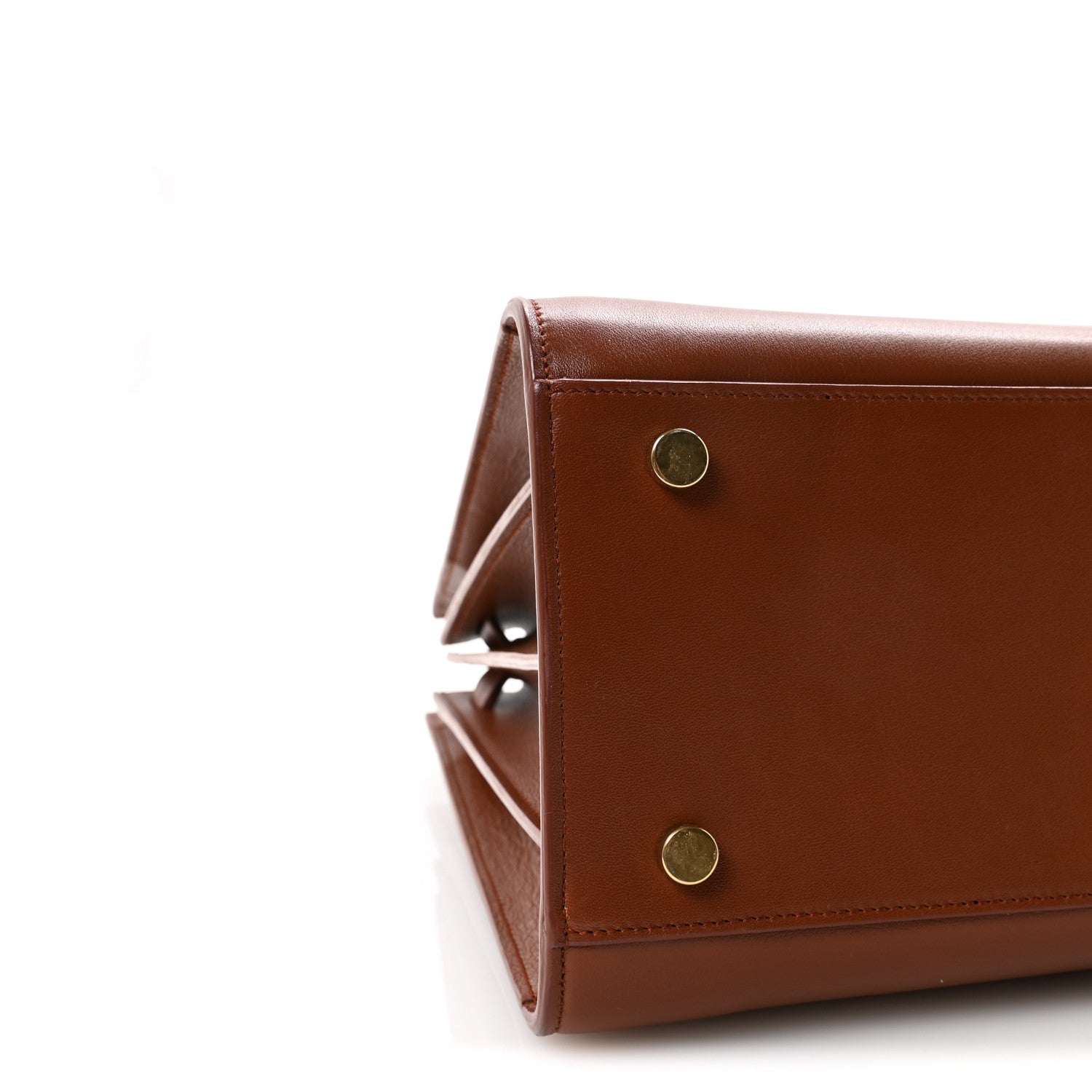Saint Laurent Calfskin Small Sac De Jour Cognac 8 of 9
