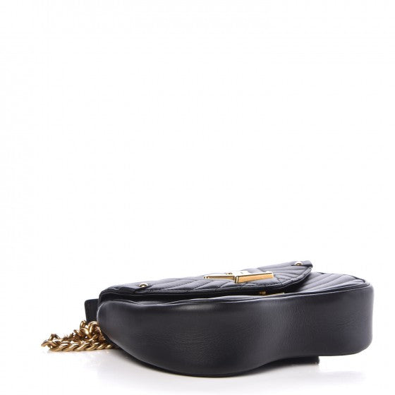 Louis Vuitton Calfskin New Wave Chain PM Black 4 of 7