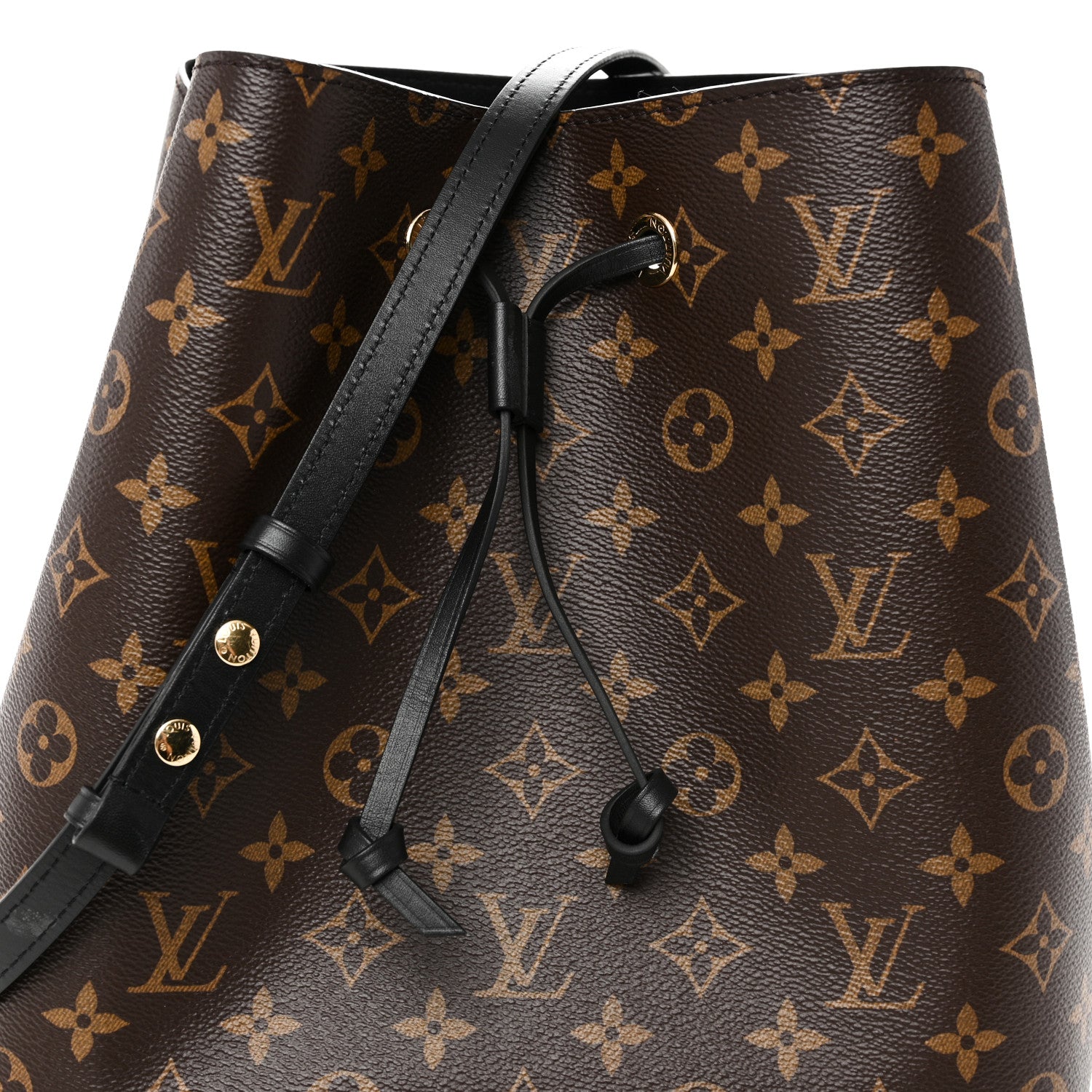 Louis Vuitton Monogram Neonoe MM Black 7 of 9