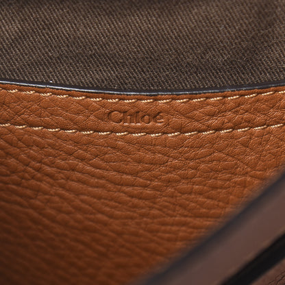 Chloe Calfskin Medium Marcie Round Crossbody Bag Tan 6 of 13