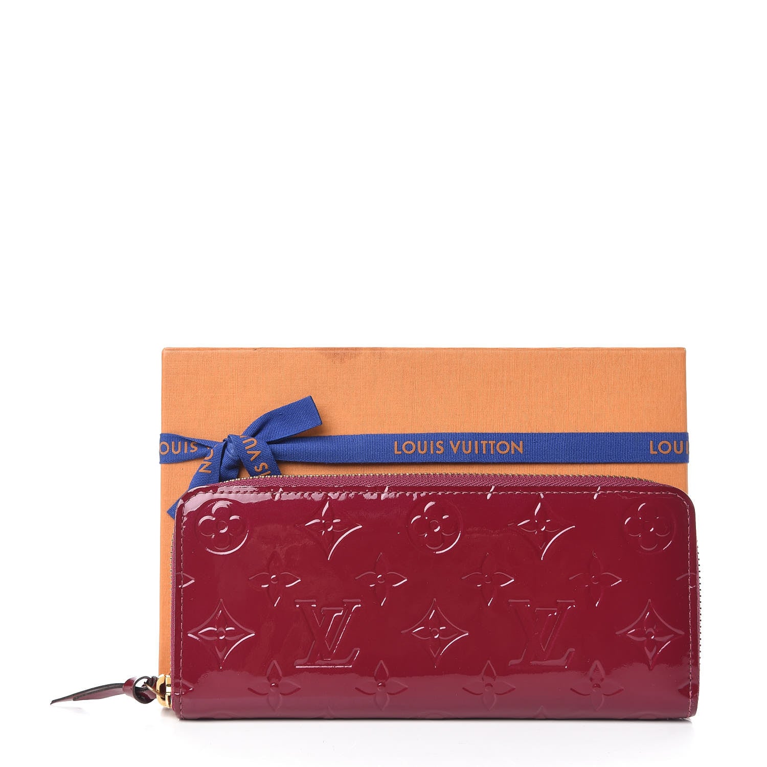 Louis Vuitton Vernis Clemence Wallet Magenta 8 of 8