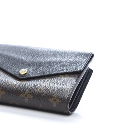 Louis Vuitton Monogram Pallas Compact Wallet Black 9 of 11