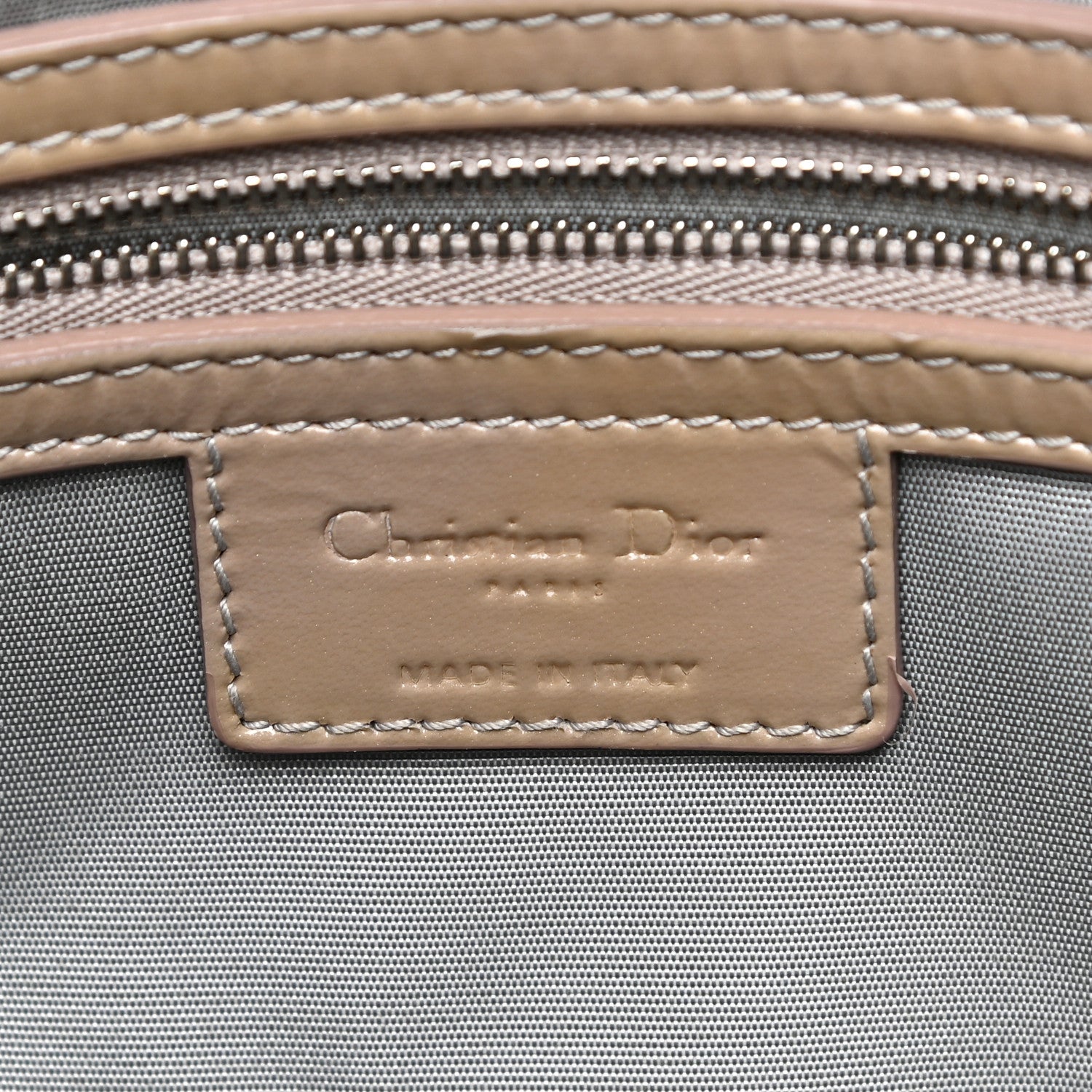 Christian Dior Patent Cannage Large Dior Soft Shopping Tote Beige 5 of 25