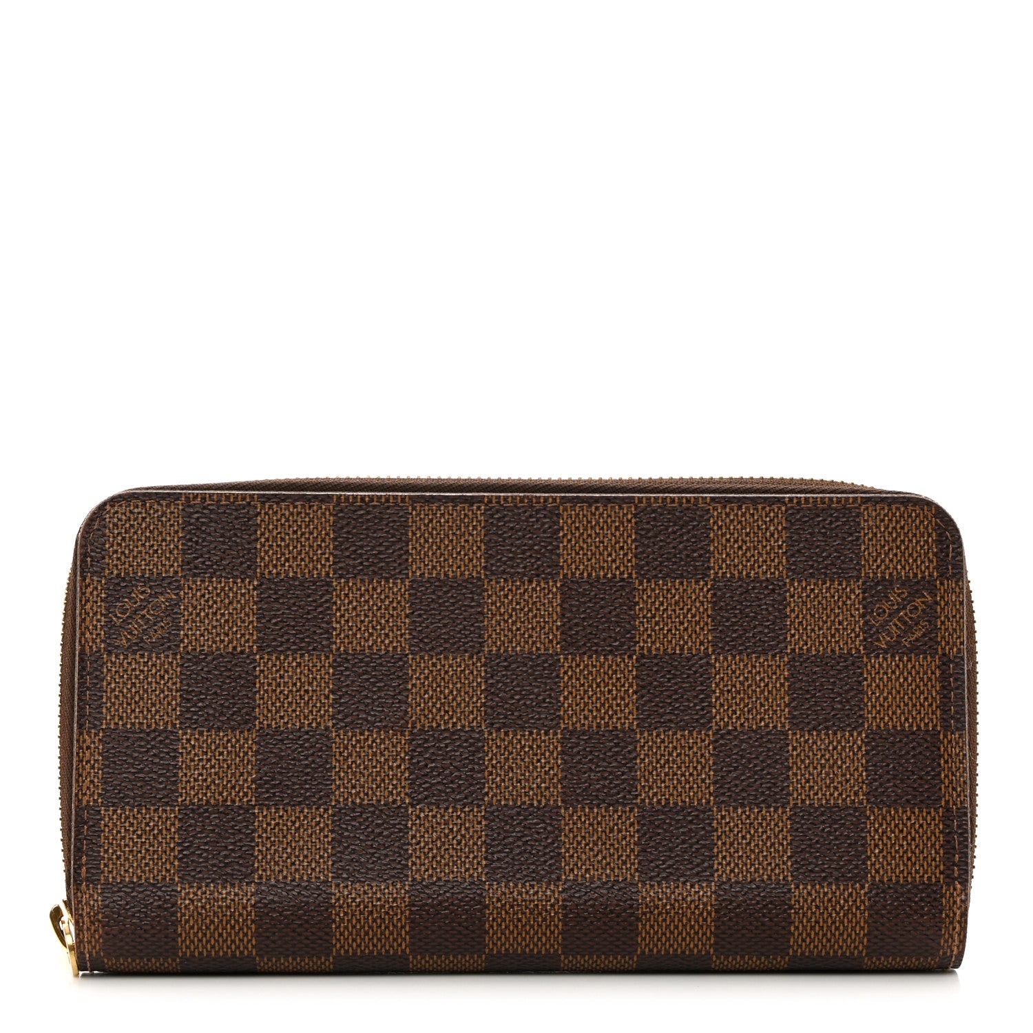 Louis Vuitton LOUIS VUITTON Damier Ebene Zippy Wallet Rose Ballerine 1 of 9