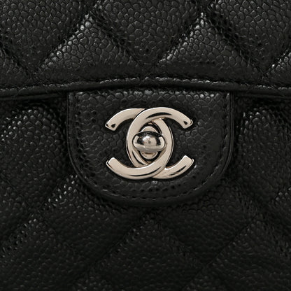Chanel Caviar Quilted Mini Square Flap Black 8 of 11