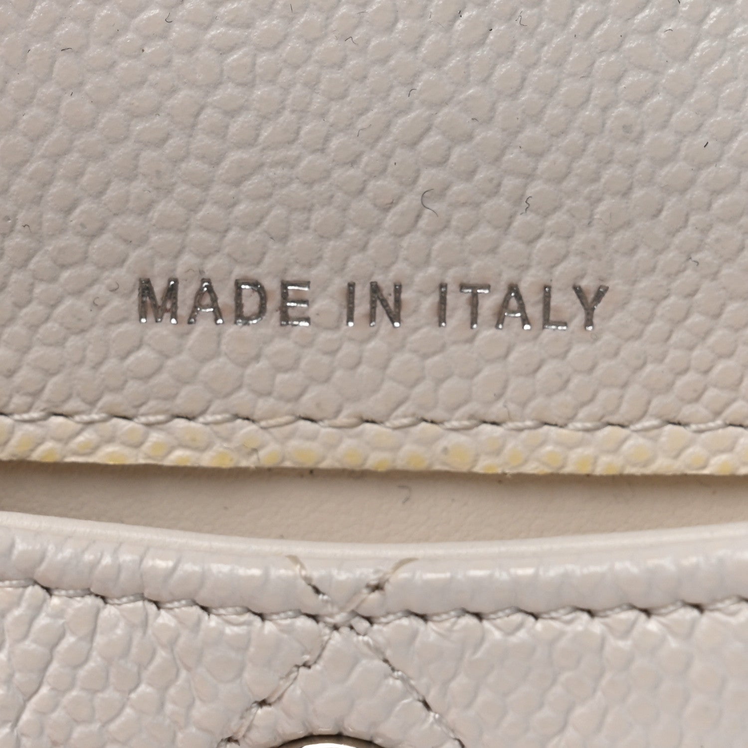 Chanel Caviar Quilted Airpods Pro Case White 6 of 8