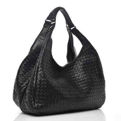Bottega Veneta Nappa Intrecciato Large Campana Nero Black 4 of 10