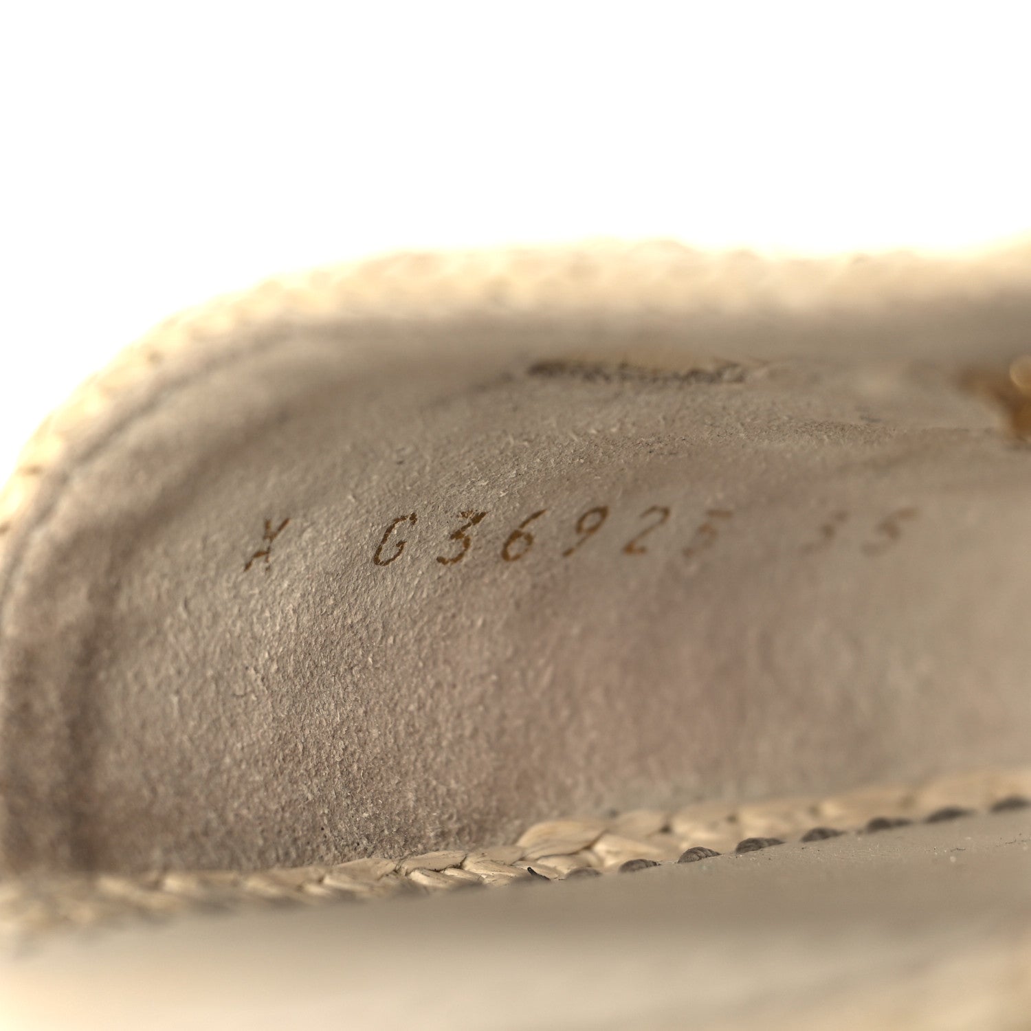 Chanel Cord Braided CC Mules 35 Light Beige 8 of 8