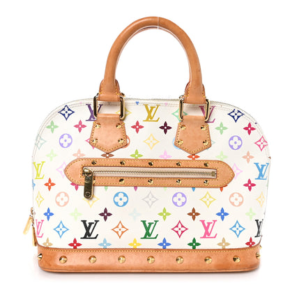 Louis Vuitton Monogram Multicolor Alma White 1 of 12
