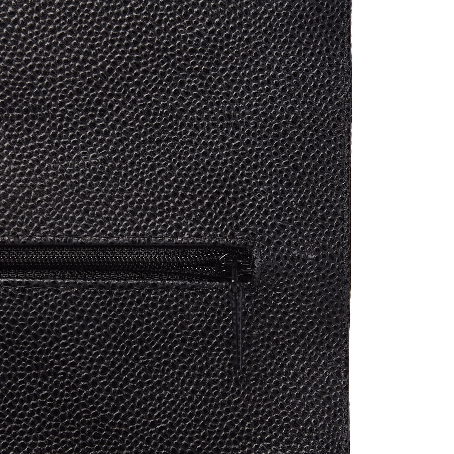 Caviar Quilted Maxi Double Flap Black