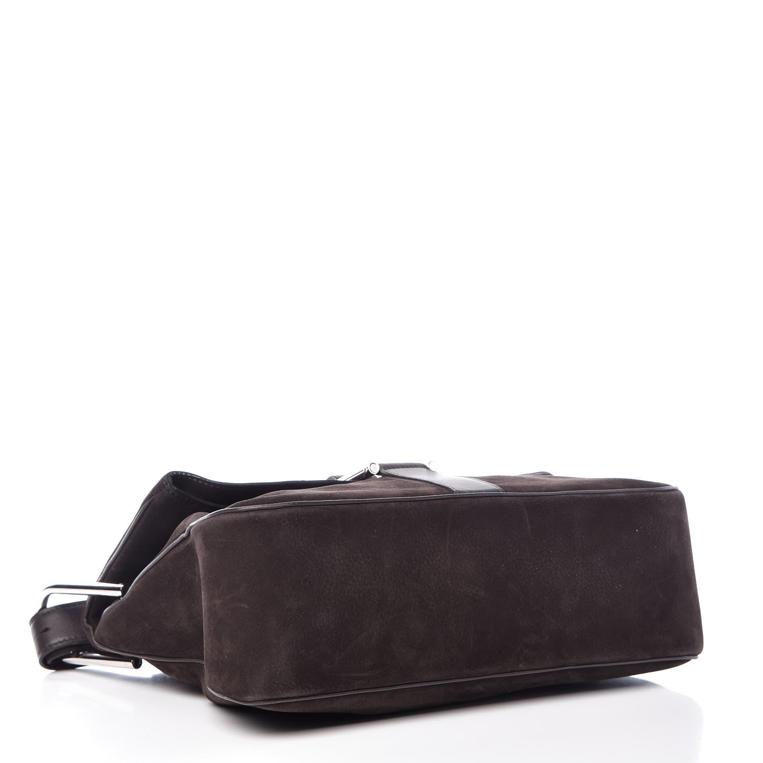 Delvaux Nubuck Givry Shoulder Bag 4 of 16
