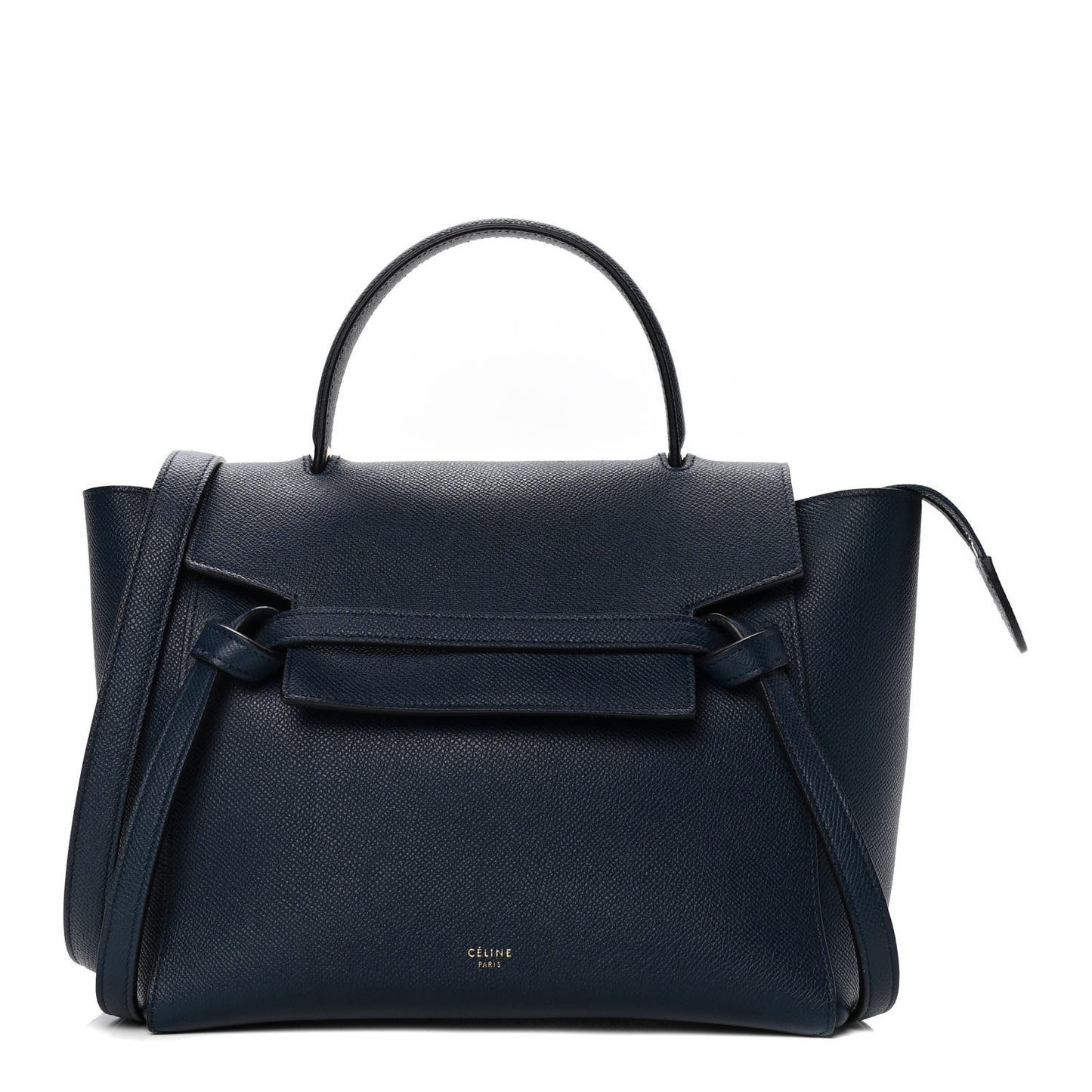 Grained Calfskin Micro Belt Bag Midnight