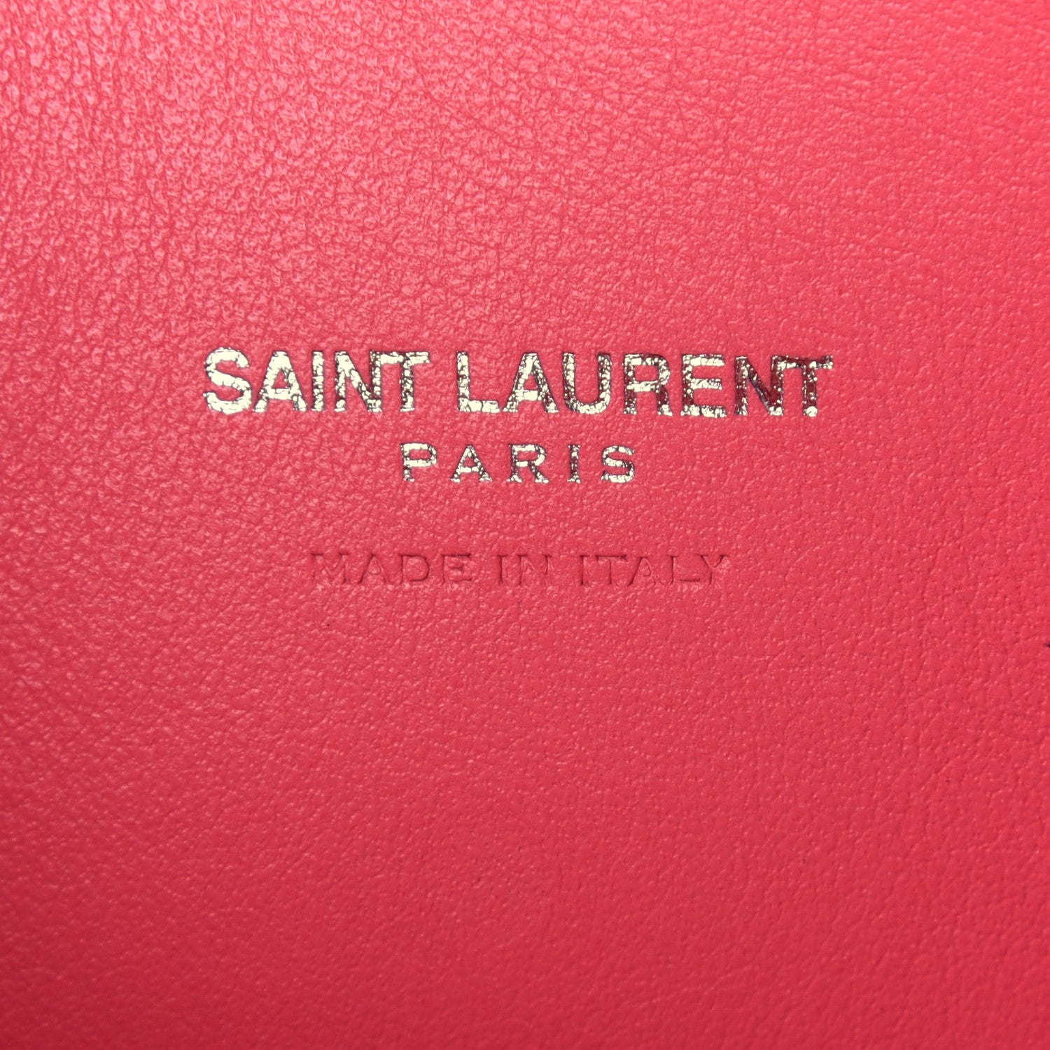 Saint Laurent Grained Calfskin Nano Sac De Jour Coral 8 of 14