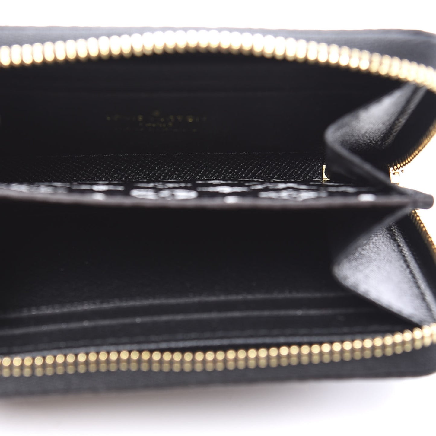 Monogram Giant Jungle Zippy Coin Purse Black