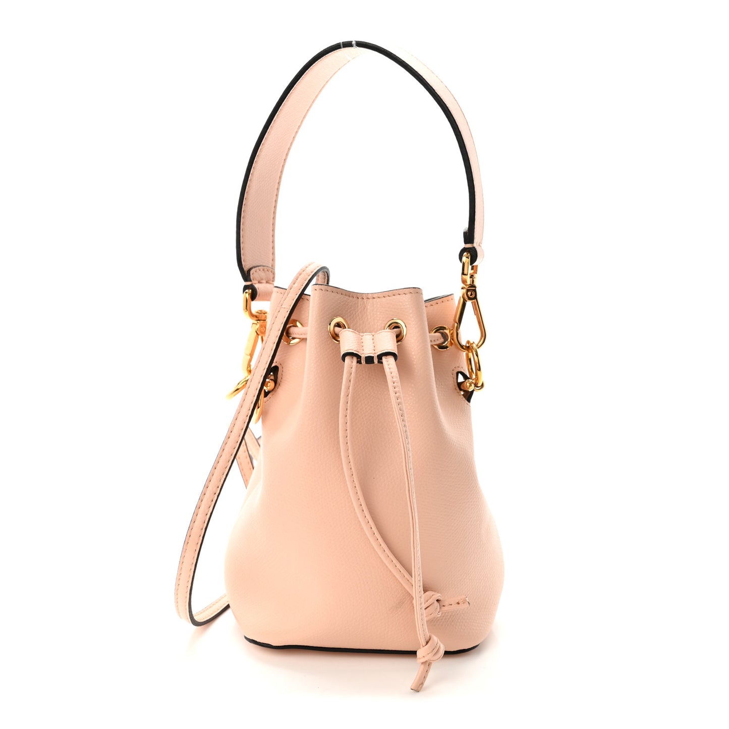 Vitello Cruise F is Fendi Mini Mon Tresor Bucket Bag Light Rose