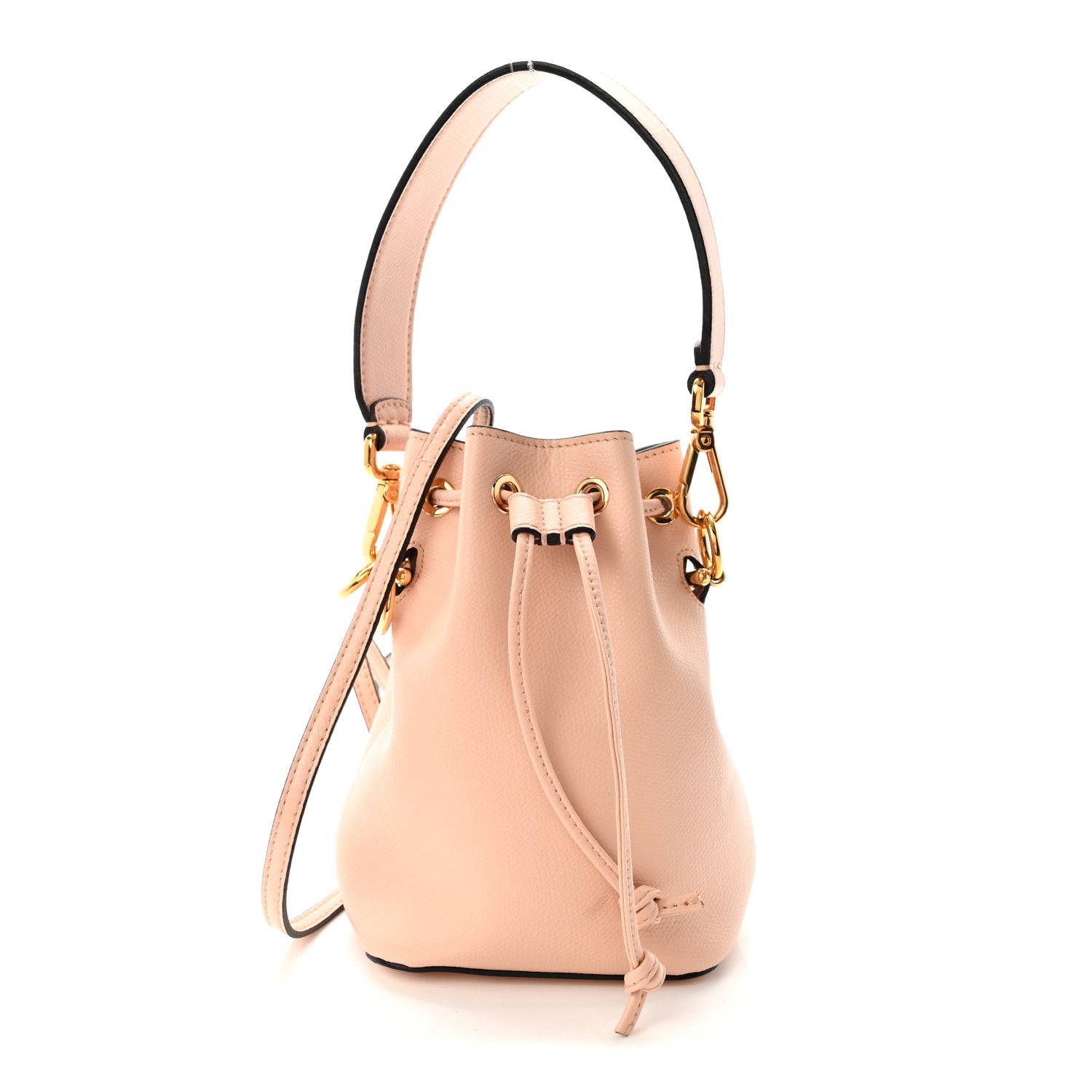 Fendi Vitello Cruise F is Fendi Mini Mon Tresor Bucket Bag Light Rose 1 of 11