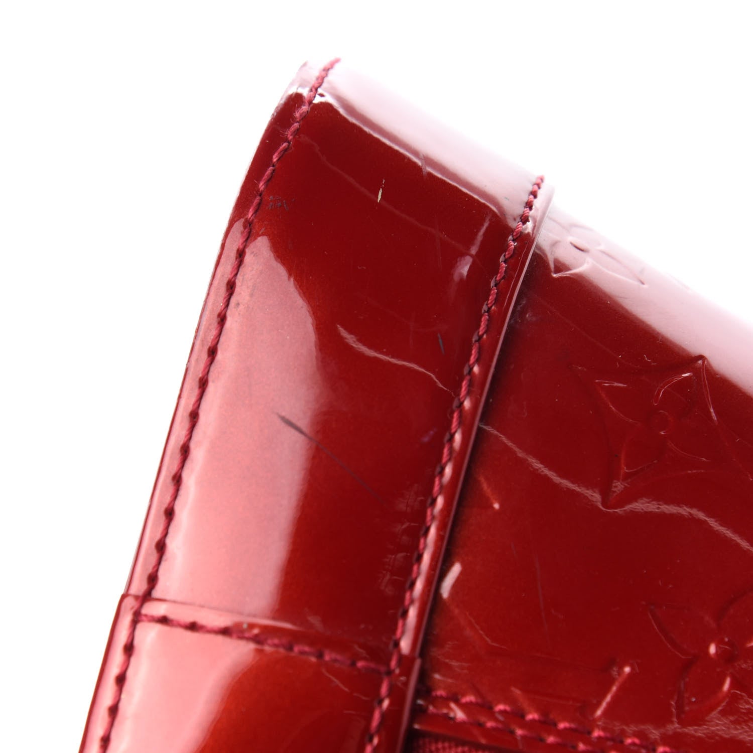 Louis Vuitton Vernis Alma GM Pomme D'Amour 19 of 19