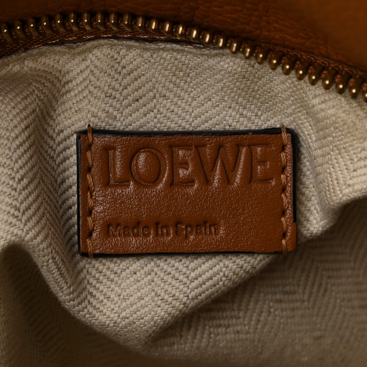 Loewe Calfskin Small Puzzle Bag Tan 6 of 12