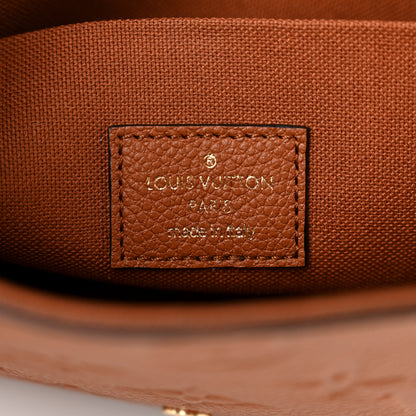 Louis Vuitton Empreinte Pochette Felicie Chain Wallet Cognac 7 of 11