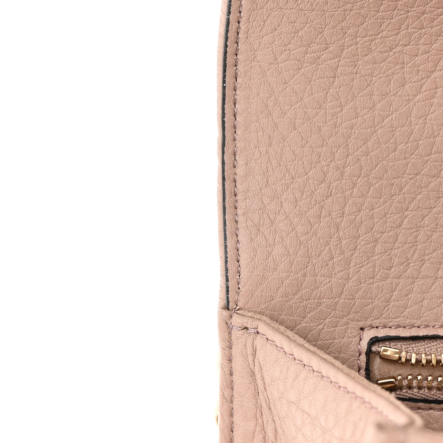 Grained Calfskin Medium Diorama Flap Bag Rose Poudre