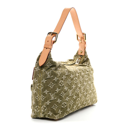 Louis Vuitton Monogram Denim Baggy PM Lichen 3 of 9