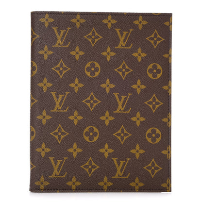 Louis Vuitton Monogram Notebook Cover GM 1 of 17