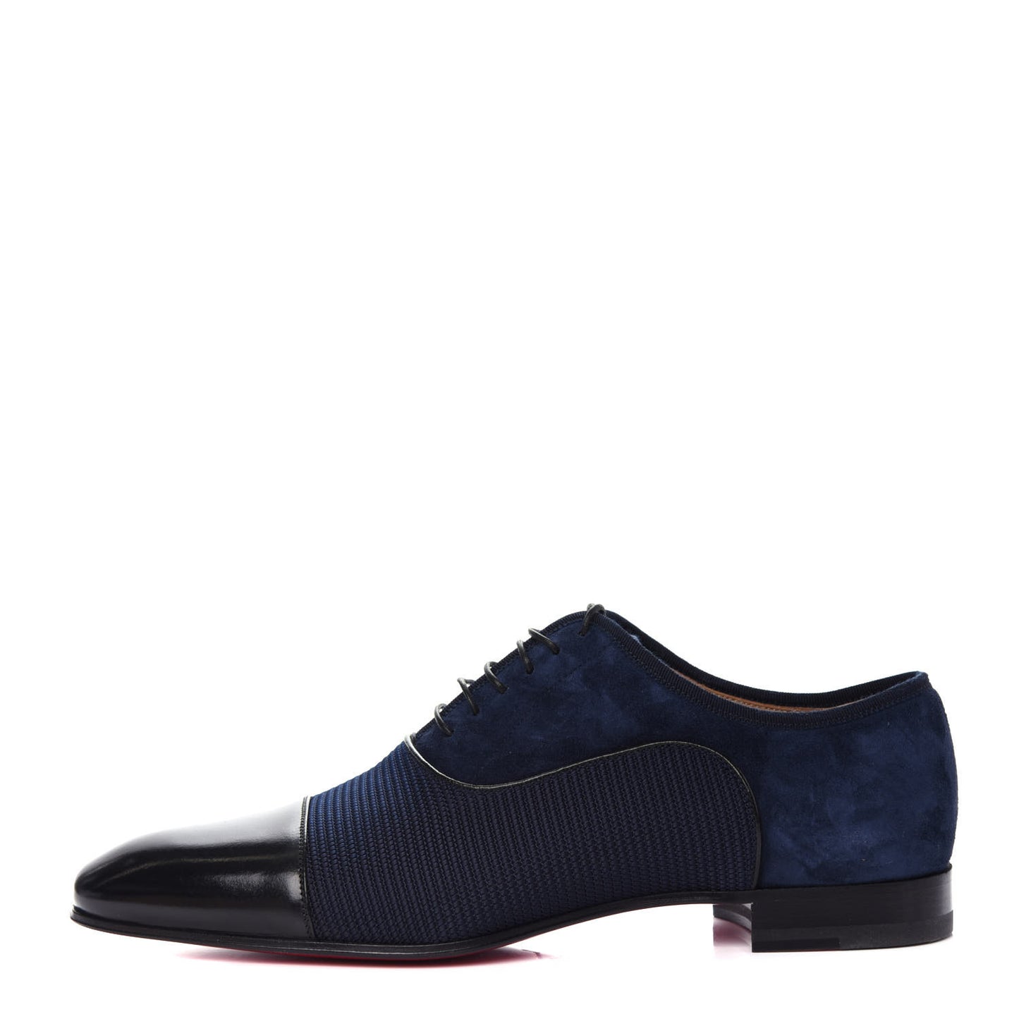Calfskin Suede Tissu Mens Greggo Orlato Flat Oxfords 41 Version Multi