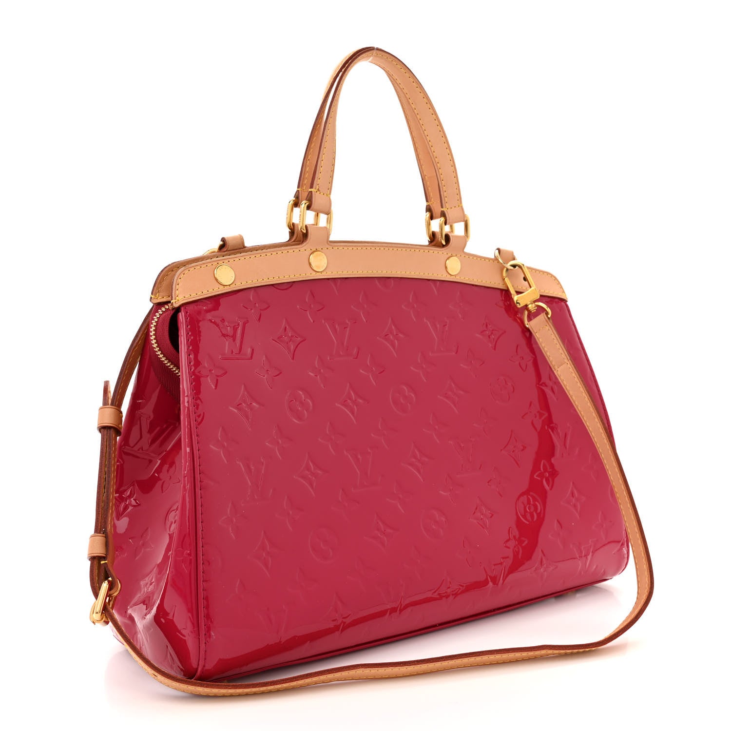 Louis Vuitton Vernis Brea MM Rose Indien 3 of 12