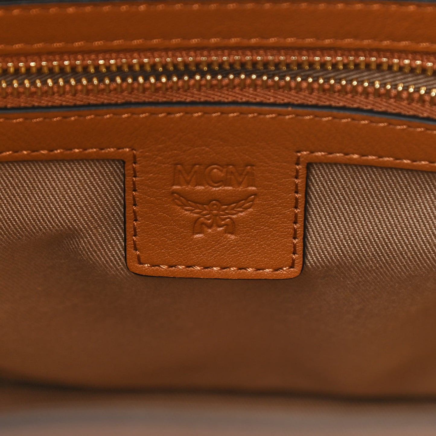 Visetos Essential Drawstring Bag Cognac